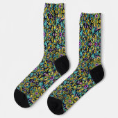 Chaussette Bright Socks Elaborate Seamless Patterns 0039354 (Gauche)