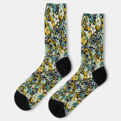 Chaussette Bright Socks Elaborate Seamless Patterns 0039357 (Gauche)