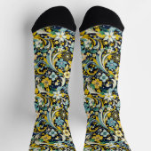 Chaussette Bright Socks Elaborate Seamless Patterns 0039357 (Haut)