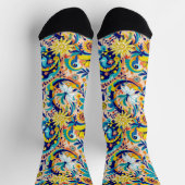 Chaussette Bright Socks Elaborate Seamless Patterns 0039358 (Haut)