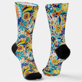 Chaussette Bright Socks Elaborate Seamless Patterns 0039358 (Angulaire)