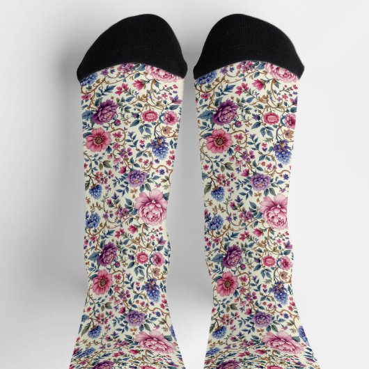 Chaussette Bright Socks Elaborate Seamless Patterns 0039359 (Haut)