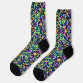 Chaussette Bright Socks Elaborate Seamless Patterns 0039363 (Gauche)
