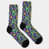 Chaussette Bright Socks Elaborate Seamless Patterns 0039363 (Droite)