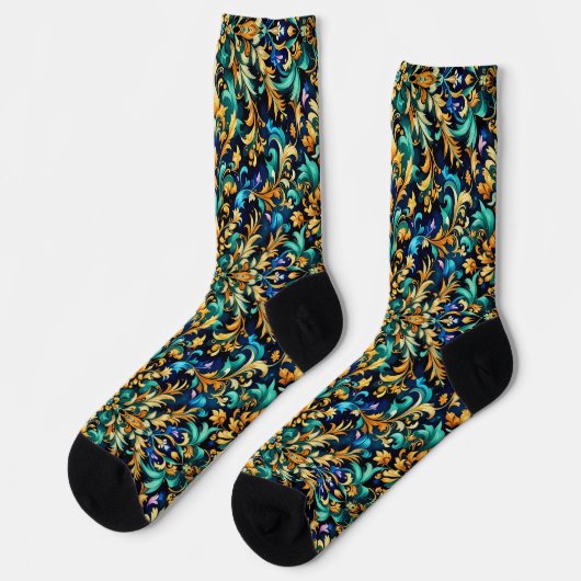 Chaussette Bright Socks Elaborate Seamless Patterns 0039364 (Gauche)