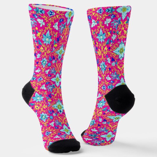 Chaussette Bright Socks Elaborate Seamless Patterns 0039365 (Angulaire)
