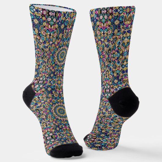 Chaussette Bright Socks Elaborate Seamless Patterns 0039366 (Angulaire)