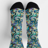 Chaussette Bright Socks Elaborate Seamless Patterns 0039368 (Haut)