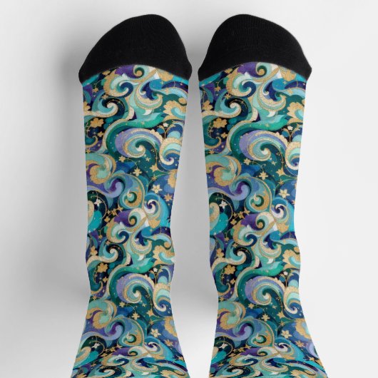 Chaussette Bright Socks Elaborate Seamless Patterns 0039368 (Haut)
