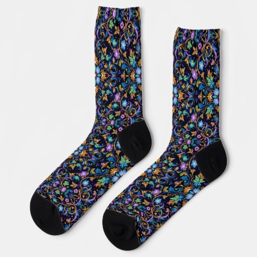 Chaussette Bright Socks Elaborate Seamless Patterns 0039369 (Gauche)