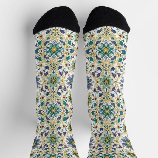 Chaussette Bright Socks Elaborate Seamless Patterns 0039373 (Haut)
