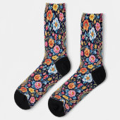 Chaussette Bright Socks Elaborate Seamless Patterns 0039376 (Gauche)
