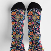 Chaussette Bright Socks Elaborate Seamless Patterns 0039376 (Haut)