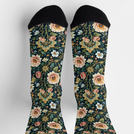 Chaussette Bright Socks Elaborate Seamless Patterns 0039377 (Haut)