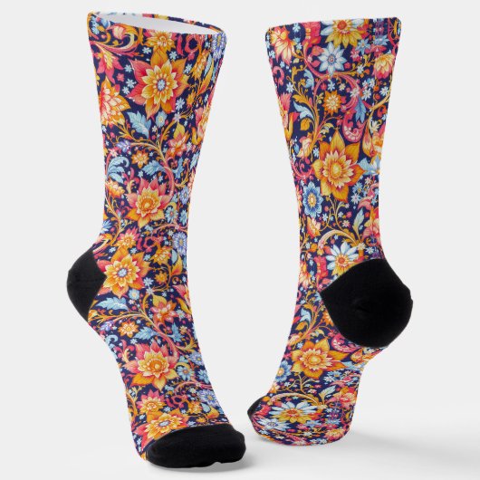Chaussette Bright Socks Elaborate Seamless Patterns 0039379 (Angulaire)