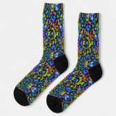 Chaussette Bright Socks Elaborate Seamless Patterns 0039381 (Gauche)