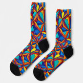 Chaussette Bright Socks Elaborate Seamless Patterns 0039385 (Gauche)