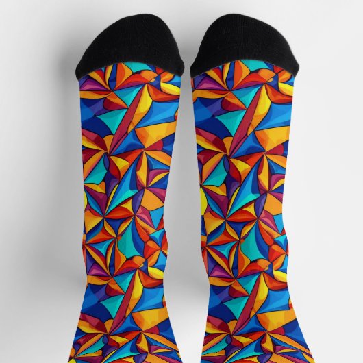 Chaussette Bright Socks Elaborate Seamless Patterns 0039385 (Haut)