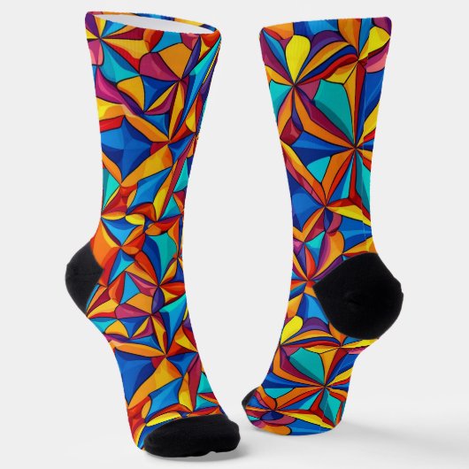 Chaussette Bright Socks Elaborate Seamless Patterns 0039385 (Angulaire)