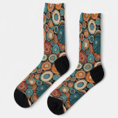 Chaussette Bright Socks Elaborate Seamless Patterns 0039387 (Gauche)