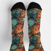 Chaussette Bright Socks Elaborate Seamless Patterns 0039390 (Haut)