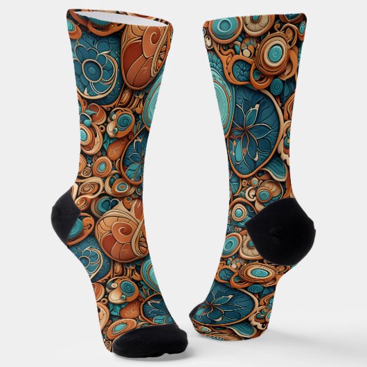 Chaussette Bright Socks Elaborate Seamless Patterns 0039390 (Angulaire)