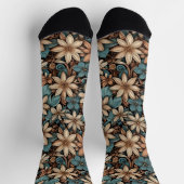 Chaussette Bright Socks Elaborate Seamless Patterns 0039393 (Haut)