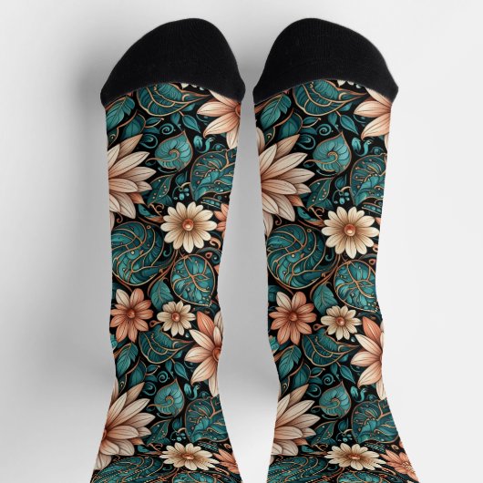 Chaussette Bright Socks Elaborate Seamless Patterns 0039395 (Haut)