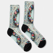 Chaussette Bright Socks Elaborate Seamless Patterns 0039398 (Droite)