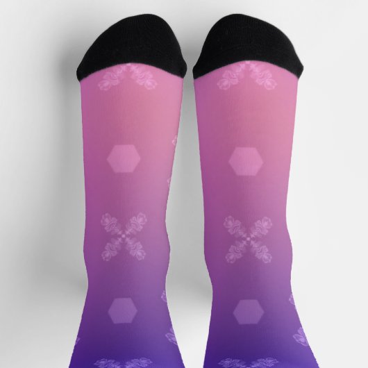 Chaussette Bright Socks Elaborate Seamless Patterns 0039403 (Haut)