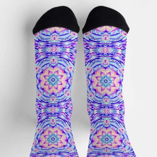 Chaussette Bright Socks Elaborate Seamless Patterns 0039404 (Haut)