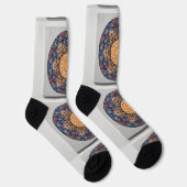 Chaussette Bright Socks Elaborate Seamless Patterns 0039405 (Droite)