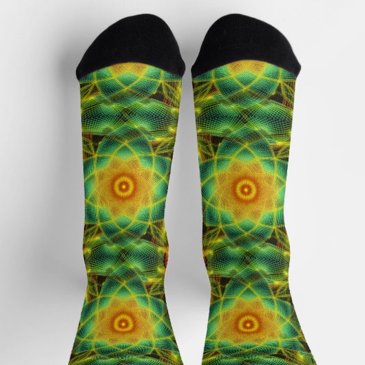 Chaussette Bright Socks Elaborate Seamless Patterns 0039407 (Haut)