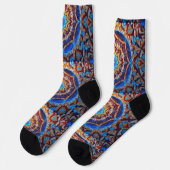 Chaussette Bright Socks Elaborate Seamless Patterns 0039411 (Gauche)