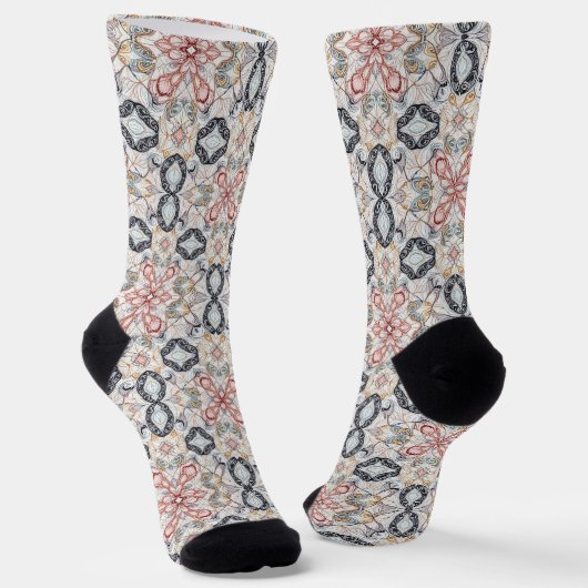 Chaussette Bright Socks Elaborate Seamless Patterns 0039412 (Angulaire)