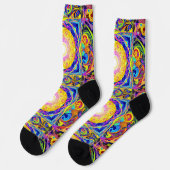 Chaussette Bright Socks Elaborate Seamless Patterns 0039416 (Gauche)