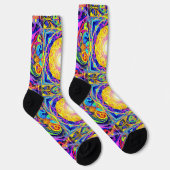 Chaussette Bright Socks Elaborate Seamless Patterns 0039416 (Droite)