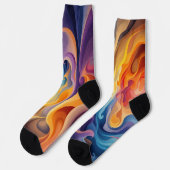 Chaussette Bright Socks Elaborate Seamless Patterns 0039421 (Gauche)