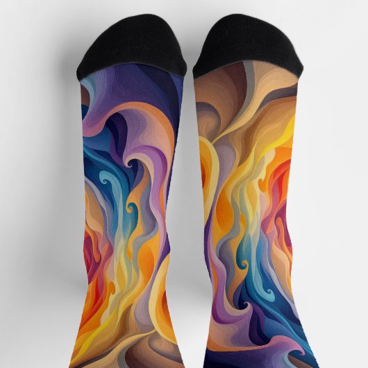 Chaussette Bright Socks Elaborate Seamless Patterns 0039421 (Haut)