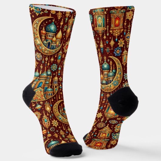 Chaussette Bright Socks Elaborate Seamless Patterns 0047413 (Angulaire)