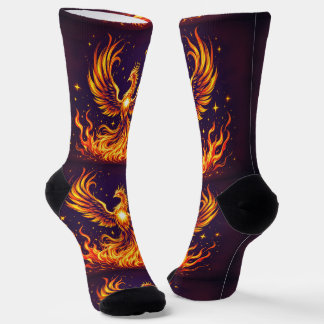 Chaussette Bright Socks Fire Bird Flames 0044017