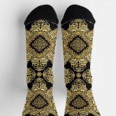 Chaussette Bright Socks Fractal Seamless Patterns 0041982 (Haut)