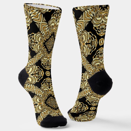 Chaussette Bright Socks Fractal Seamless Patterns 0041982 (Angulaire)