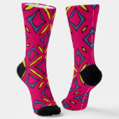 Chaussette Bright Socks Fractal Seamless Patterns 0041984 (Angulaire)