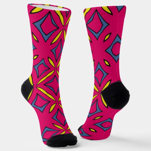 Chaussette Bright Socks Fractal Seamless Patterns 0041984 (Angulaire)
