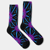 Chaussette Bright Socks Fractal Seamless Patterns 0041987 (Droite)