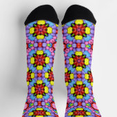 Chaussette Bright Socks Fractal Seamless Patterns 0041989 (Haut)