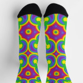 Chaussette Bright Socks Fractal Seamless Patterns 0041990 (Haut)