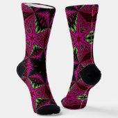 Chaussette Bright Socks Fractal Seamless Patterns 0041994 (Angulaire)