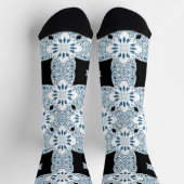 Chaussette Bright Socks Fractal Seamless Patterns 0042008 (Haut)